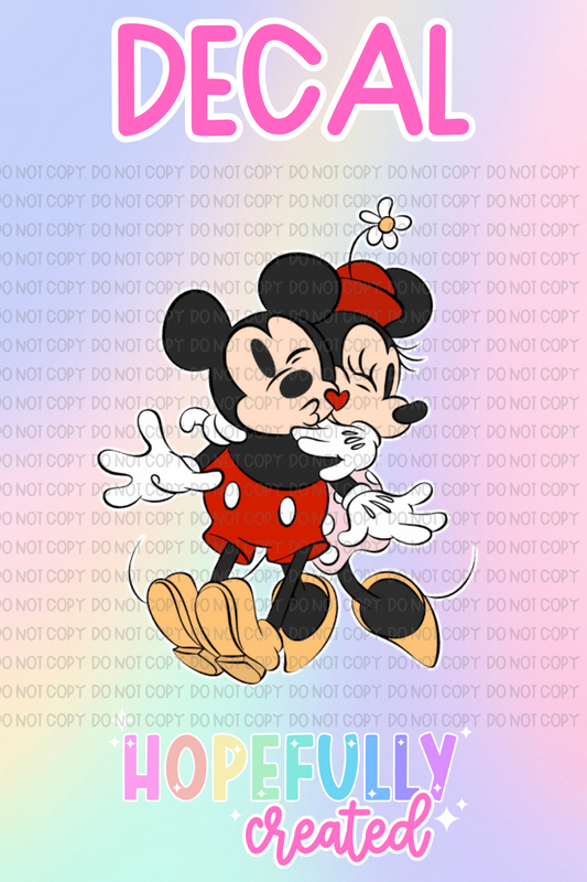 Mouse Love Decal-693 VIP