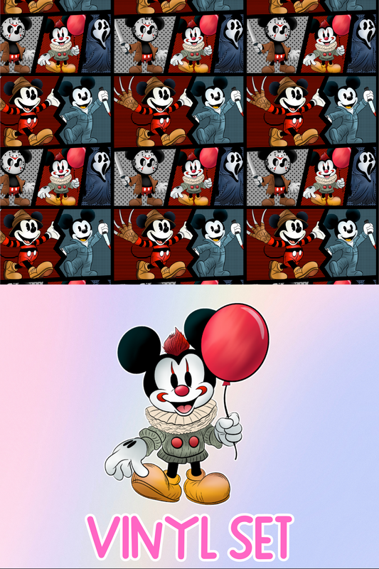 Horror Mouse Vinyl Set