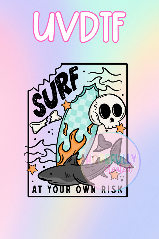 Surf UVDTF Decal