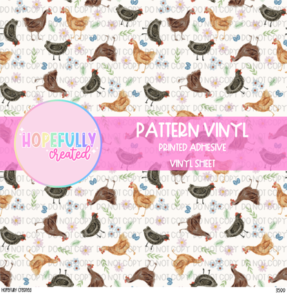 Chickens Vinyl Collection - 3599