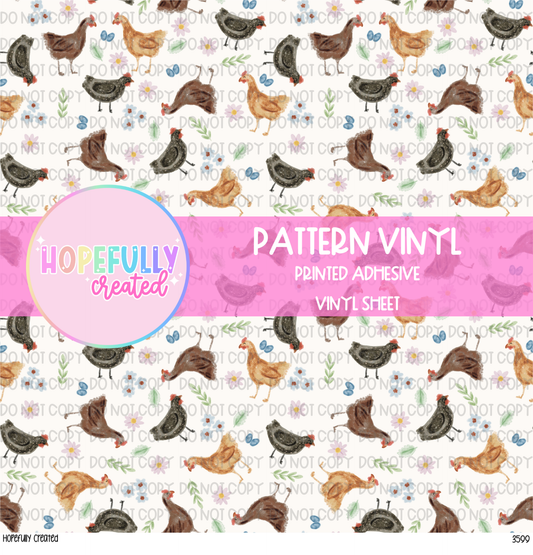 Chickens Vinyl Collection - 3599