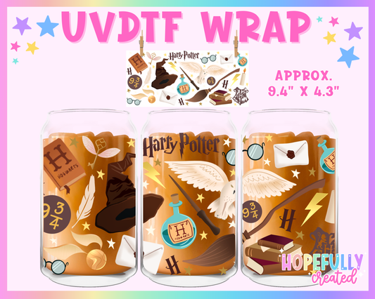 HP UVDTF Glass Can Wrap