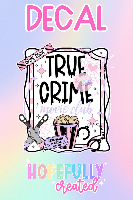 True Crime Decal-358