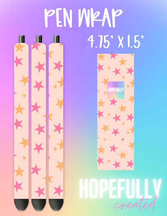 Stars Pen Wrap-1134