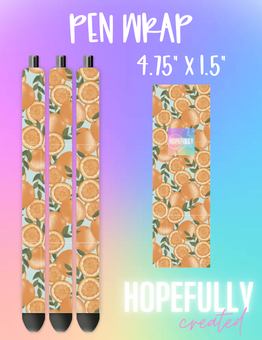 Oranges Pen Wrap-1137