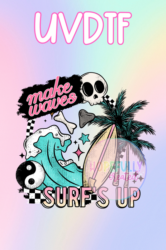 Make Waves UVDTF Decal