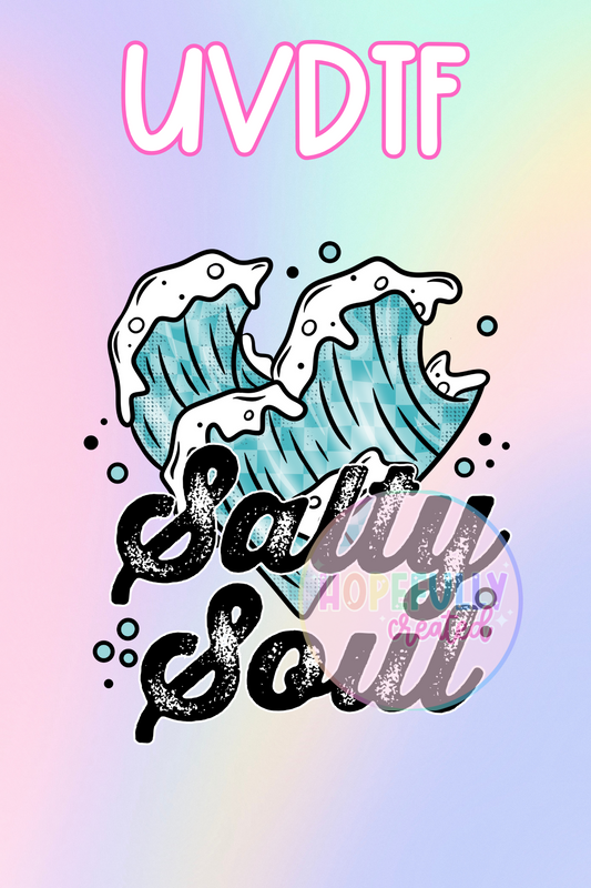Salty Soul UVDTF Decal