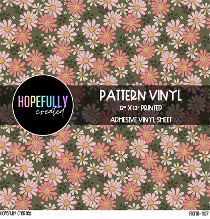 Floral Vinyl Collection- 1107