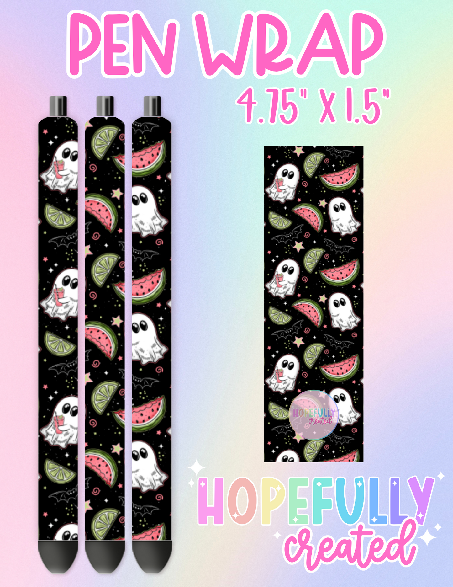 Summer Ghost Pen Wrap-2772