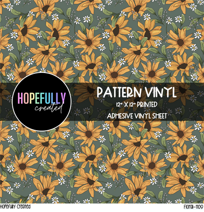 Floral Vinyl Collection- 1109