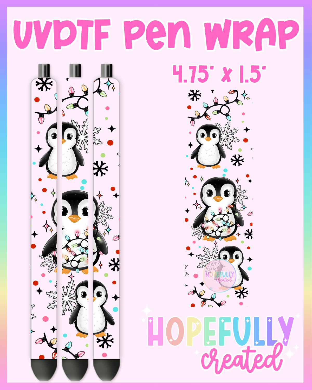 Penguin UVDTF Pen Wrap
