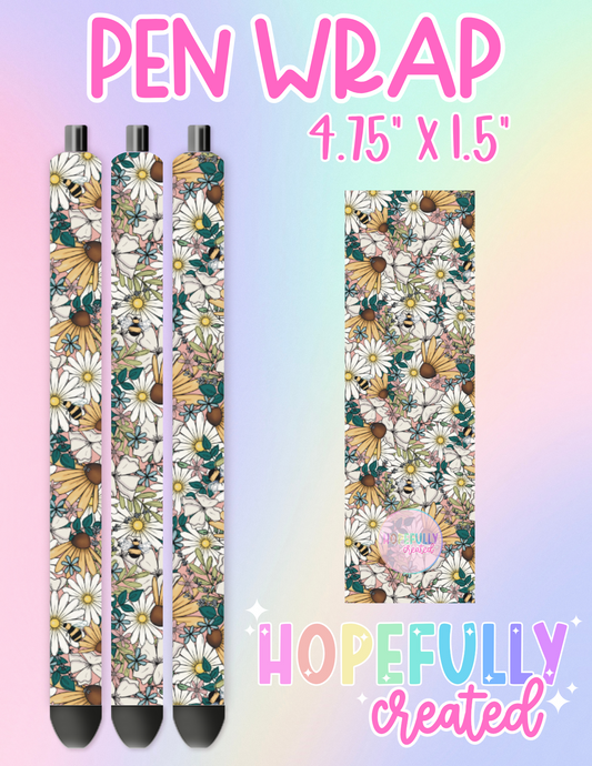 Floral Pen Wrap-2650
