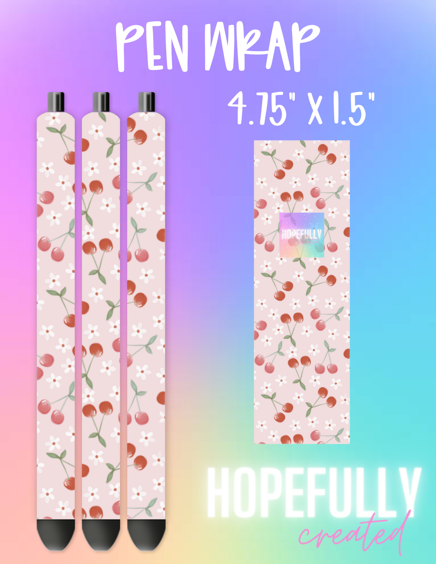 Cherry Pen Wrap-1143