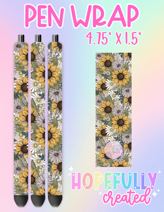 Floral Pen Wrap-2649