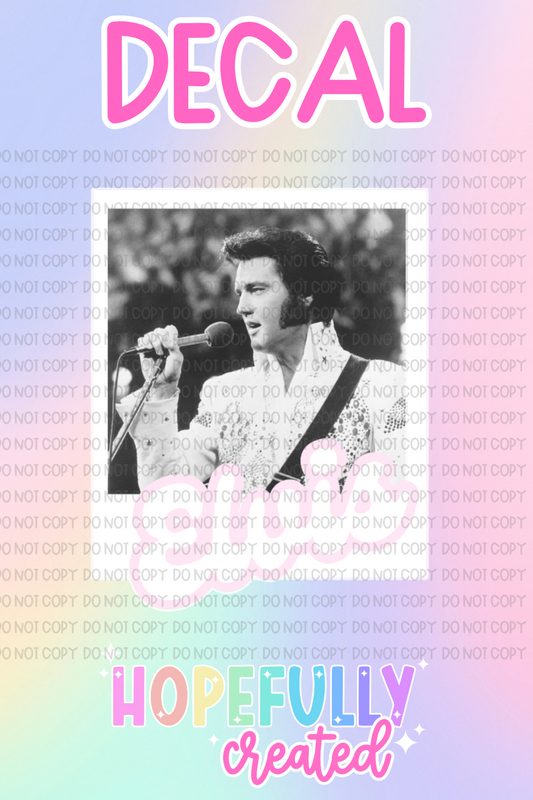 Elvis Decal-703 VIP