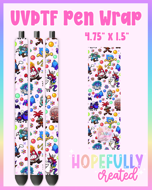 Emotions UVDTF Pen Wrap