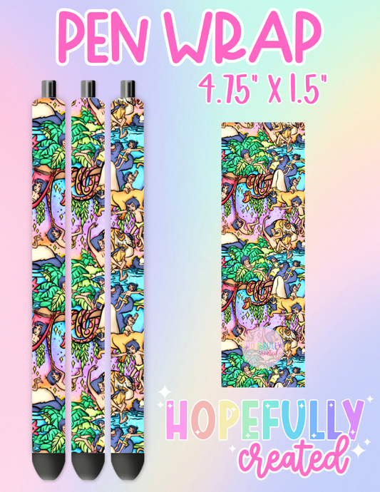 Jungle Book Pen Wrap-2433 VIP
