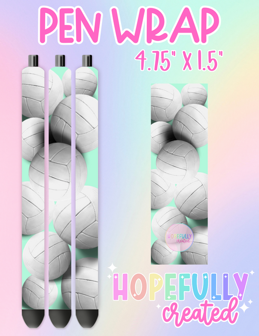 Volleyball Pen Wrap-3194