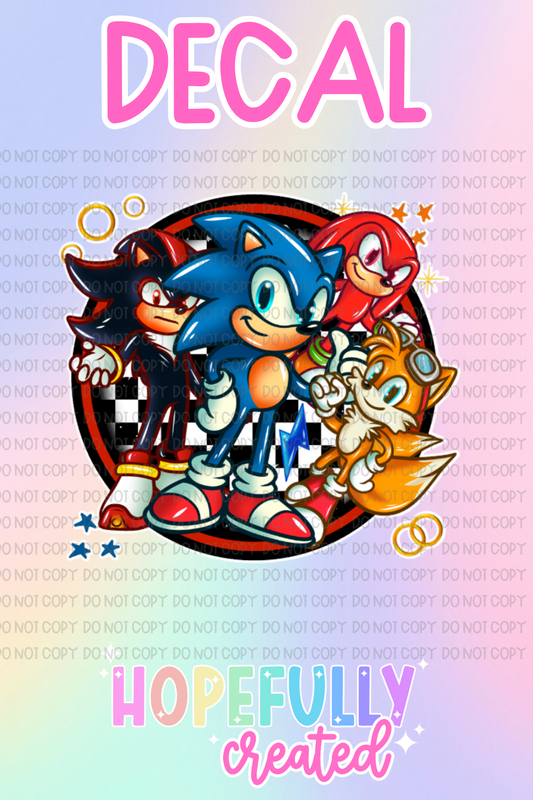 Sonic Decal-701 VIP