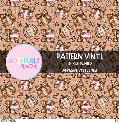 Fall Pumpkins Vinyl Collection - 3119