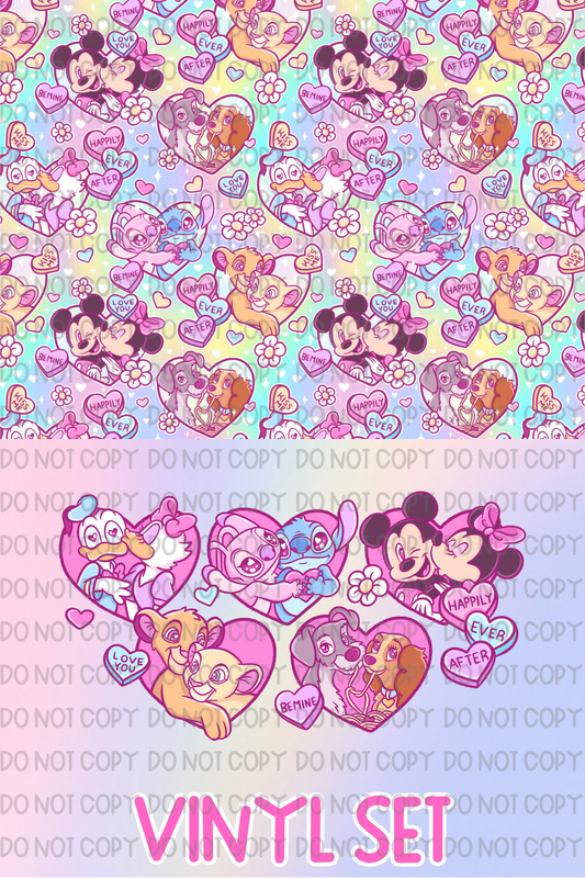 Valentine Vinyl Set