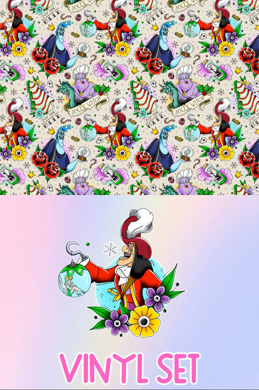 Villains Vinyl Set