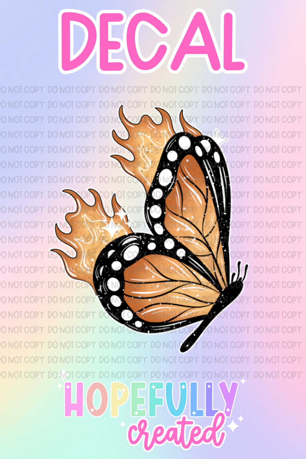 Butterfly Decal-699