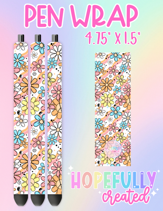 Floral Pen Wrap-3196