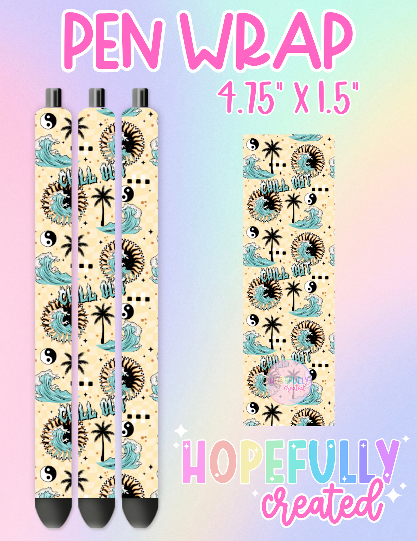 Chill Out Summer Pen Wrap-2778