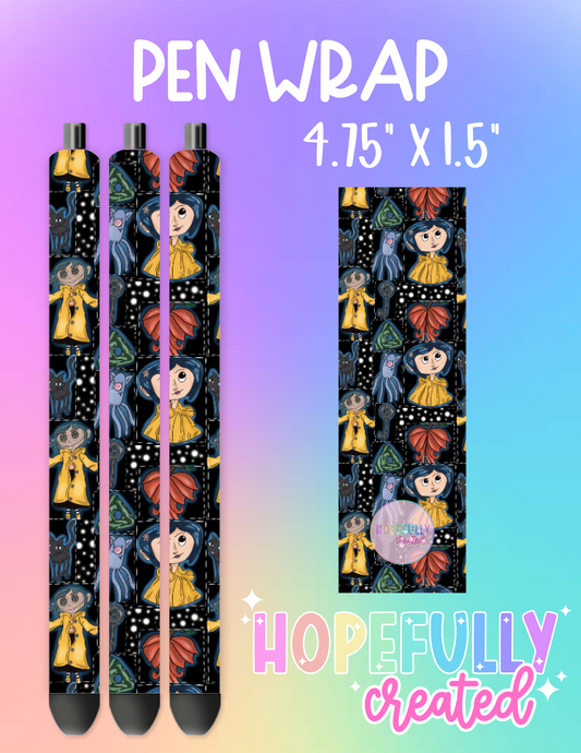 Coraline Pen Wrap-1538 Vip Holiday