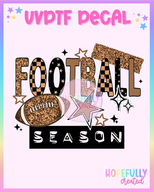 Football Season UVDTF Decal