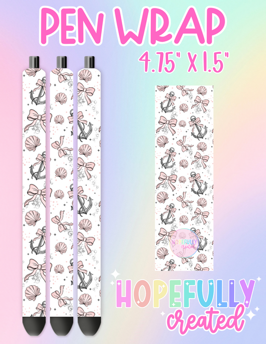 Anchor Bow Pen Wrap-2777
