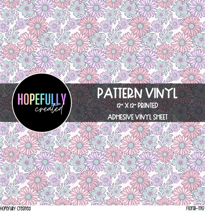 Floral Vinyl Collection- 1119