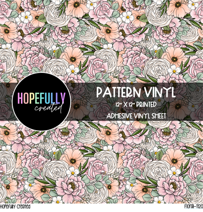 Floral Vinyl Collection- 1120