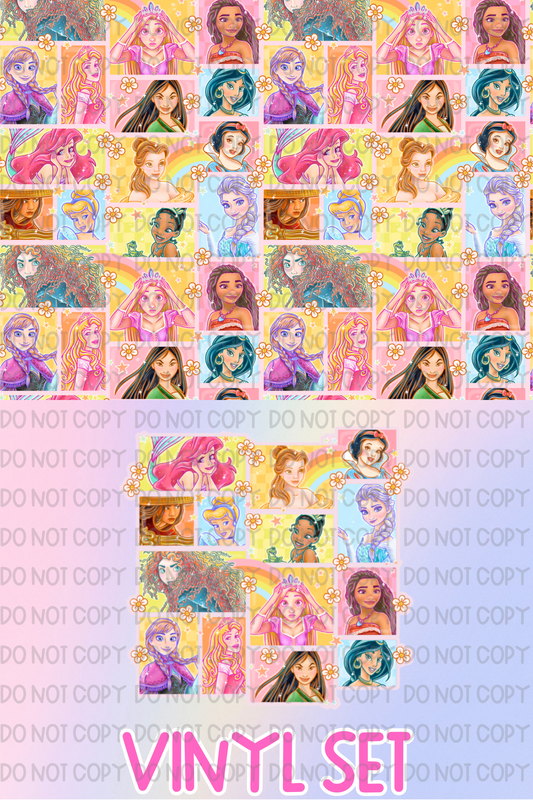 Princess  Vinyl Set