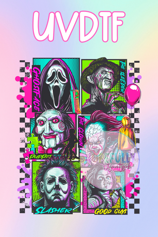 Horror UVDTF Decal