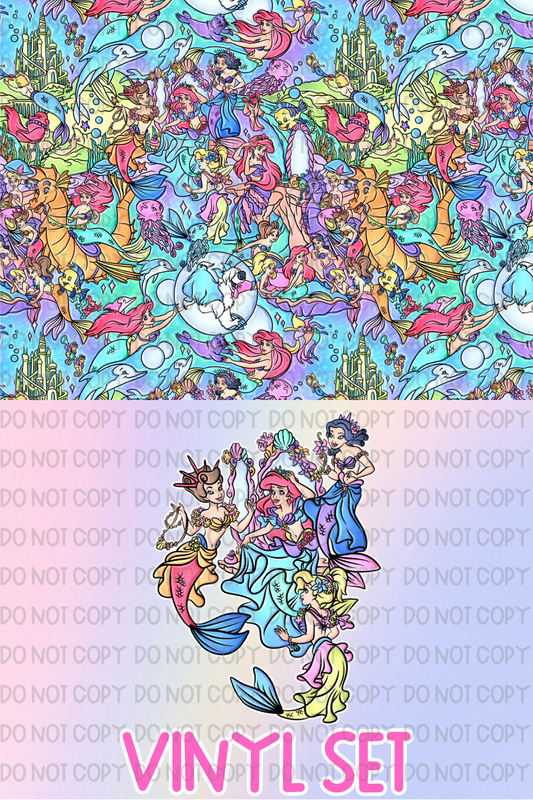 Mermaid Vinyl Set