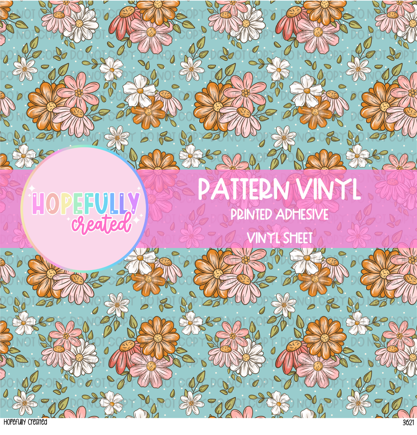 Floral Vinyl Collection - 3621