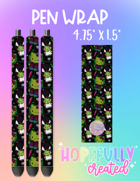 FrankenKitty Pen Wrap-1543 VIP Holiday