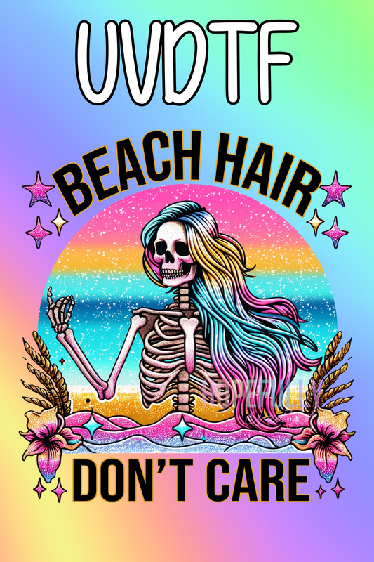 Beach Hair UVDTF Decal