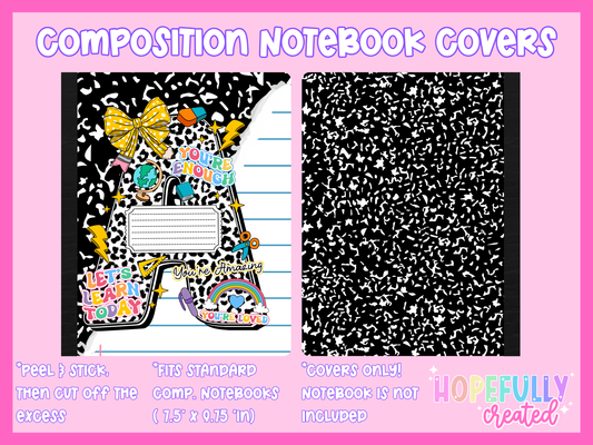 Initial Composition Notebook Cover