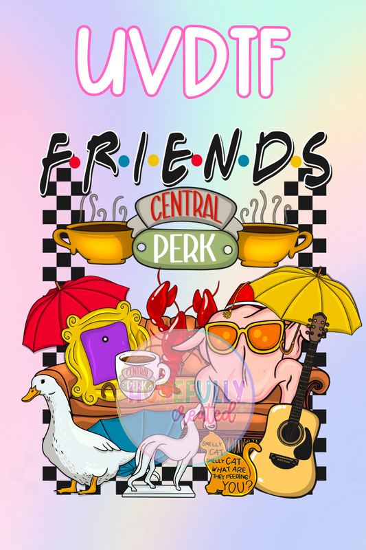 Friends UVDTF Decal