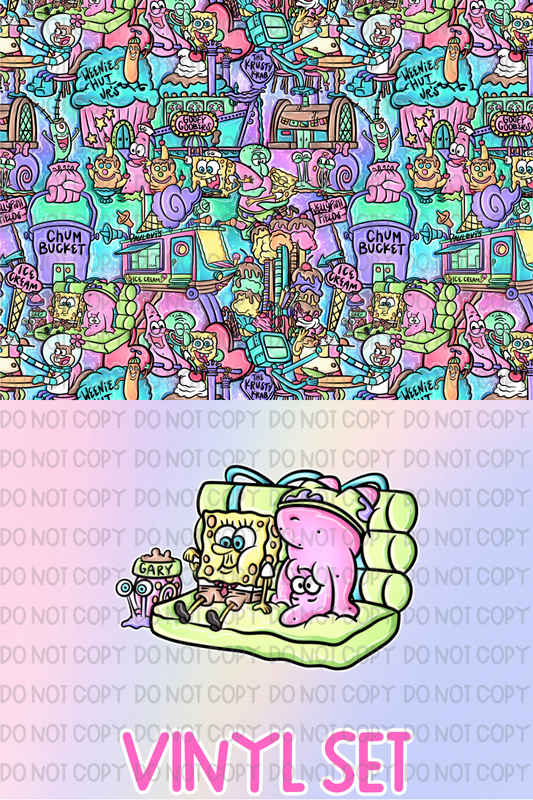 Sponge Vinyl Set