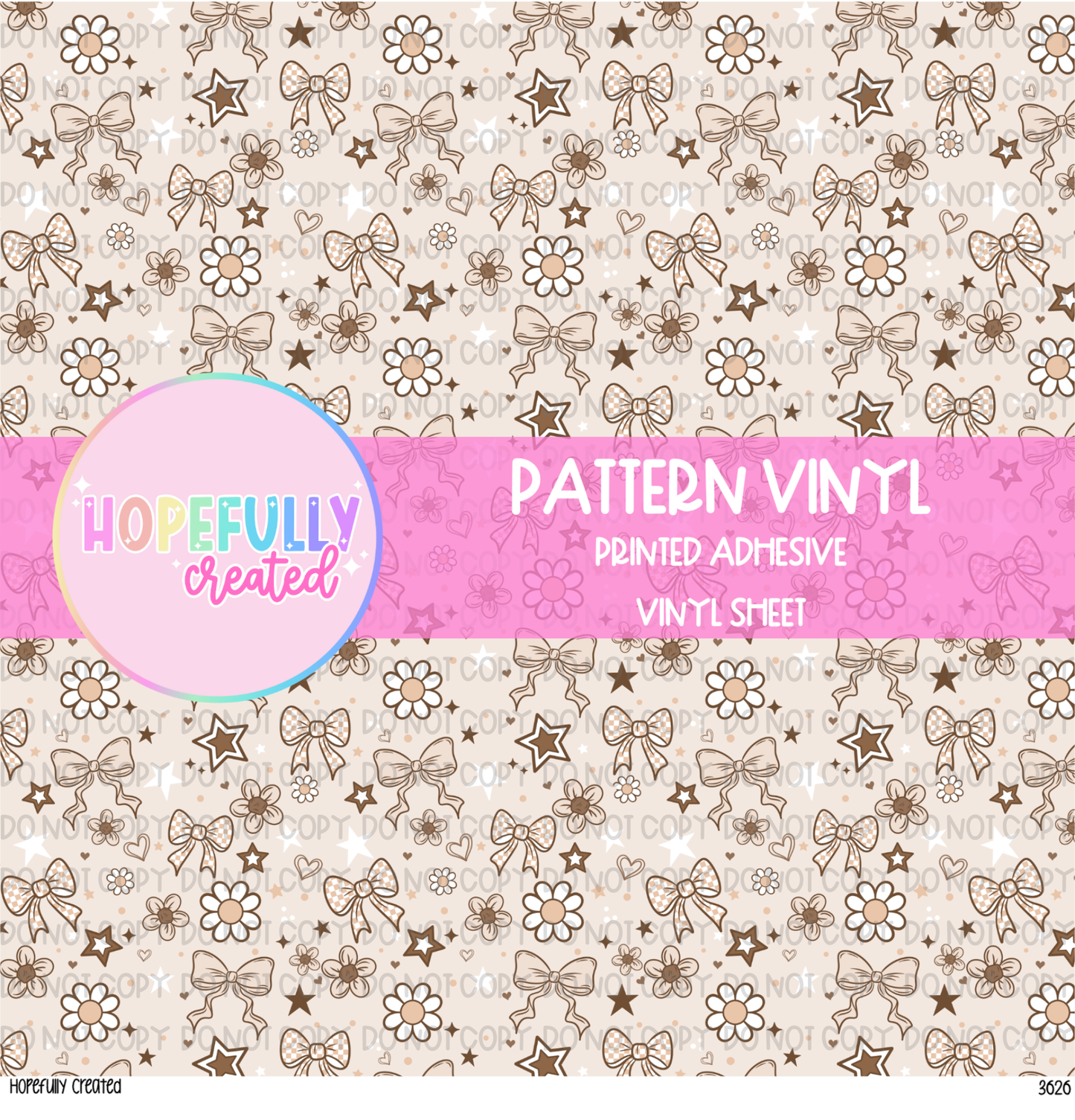 Bows Vinyl Collection - 3626