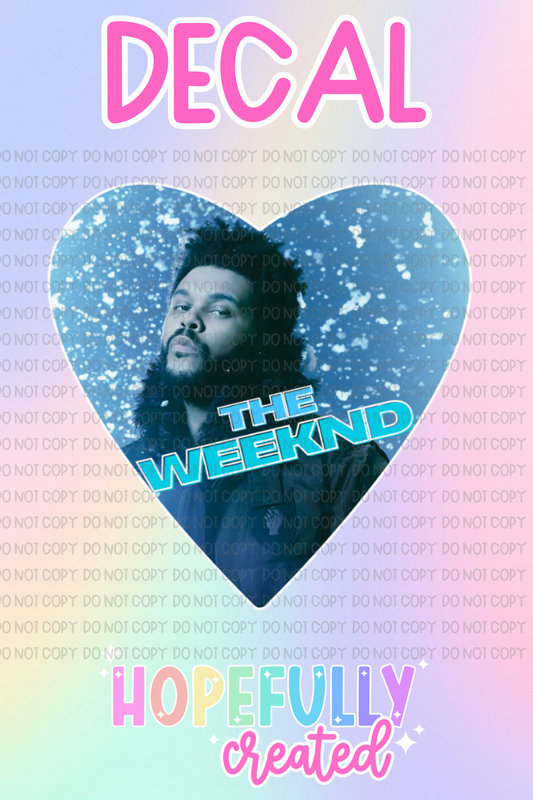 Weeknd Decal-711 VIP