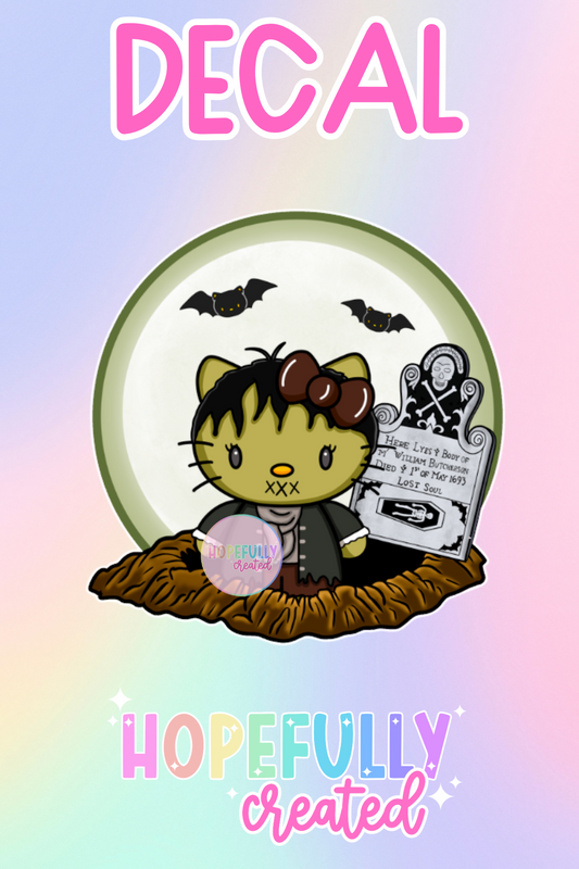 Billy Kitty Decal-387 VIP