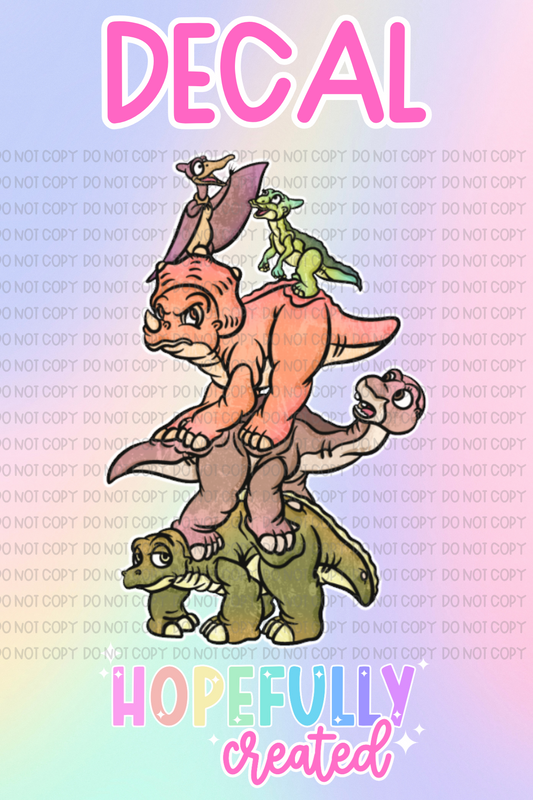 Dino Decal-829 VIP