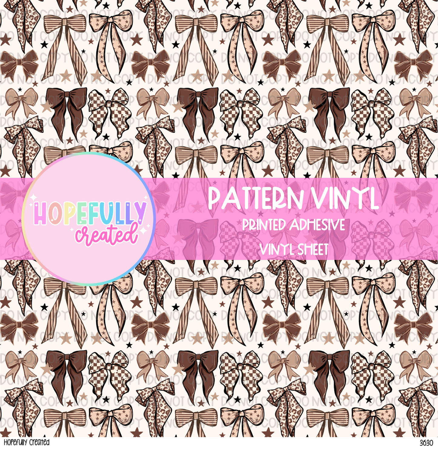 Bows Vinyl Collection - 3630