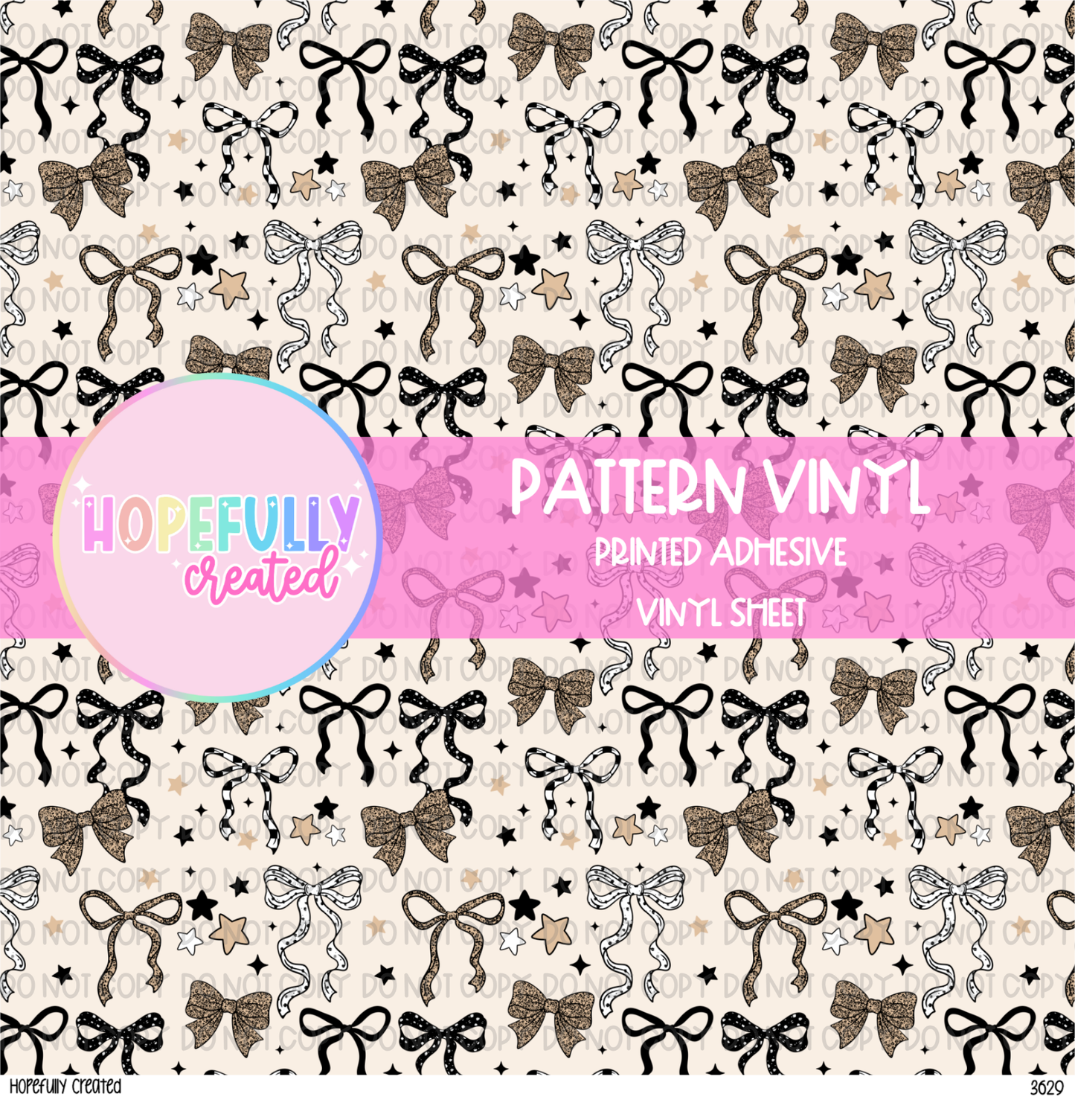 Bows Vinyl Collection - 3629