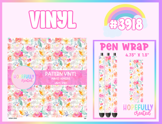 Floral Vinyl Collection - 3918